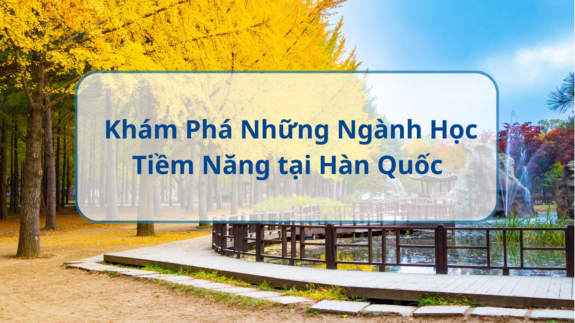 Cùng Du học Thiên Minh Khám Phá Những Ngành Học Tiềm Năng tại Hàn Quốc 2025